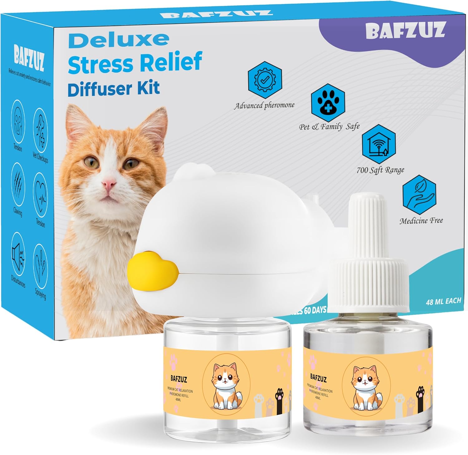 BAFZUZ Cat Calming Diffuser